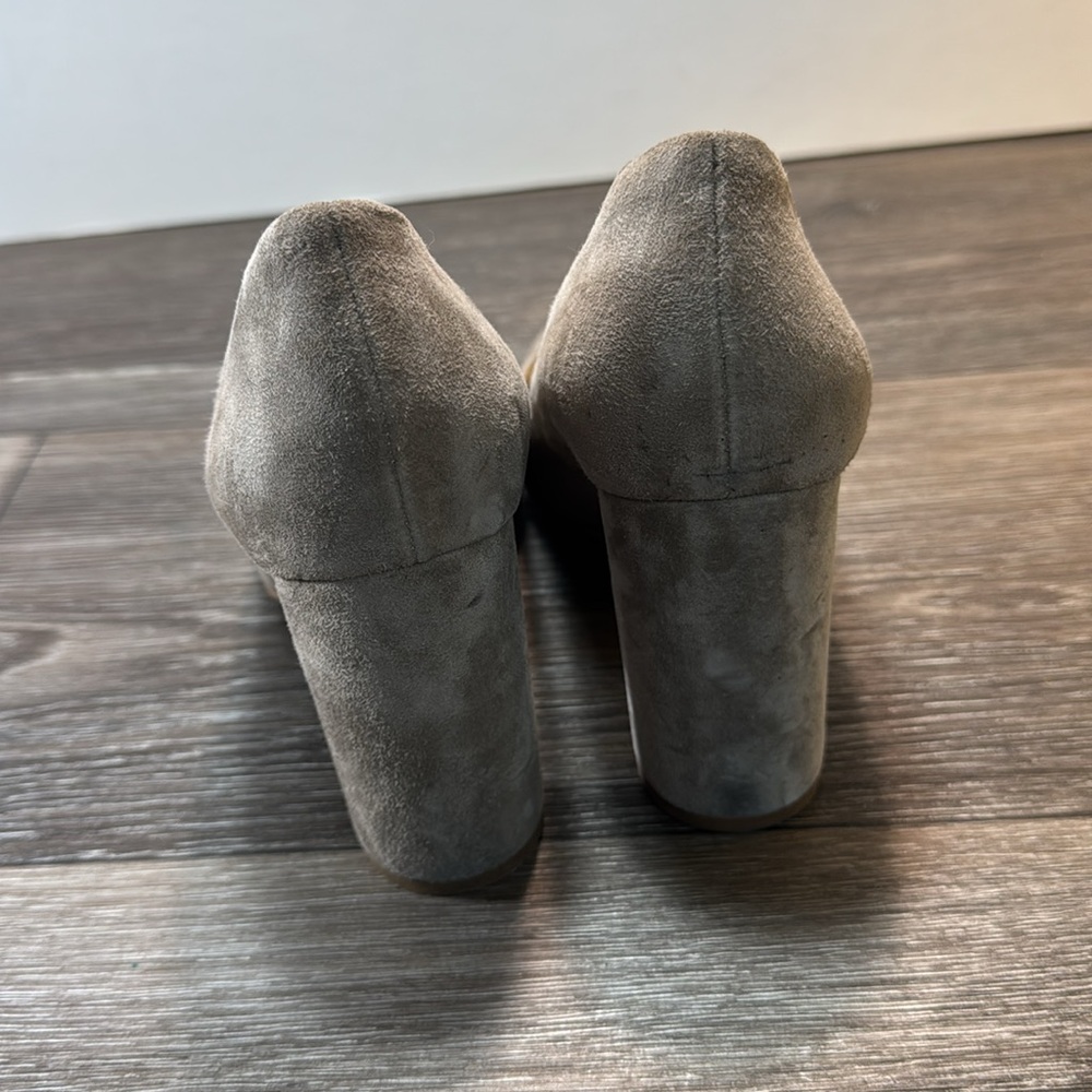 M.Gemi suede leather hand made heels made of Italy woman’s size 9.5 (b11) - Picture 4 of 8